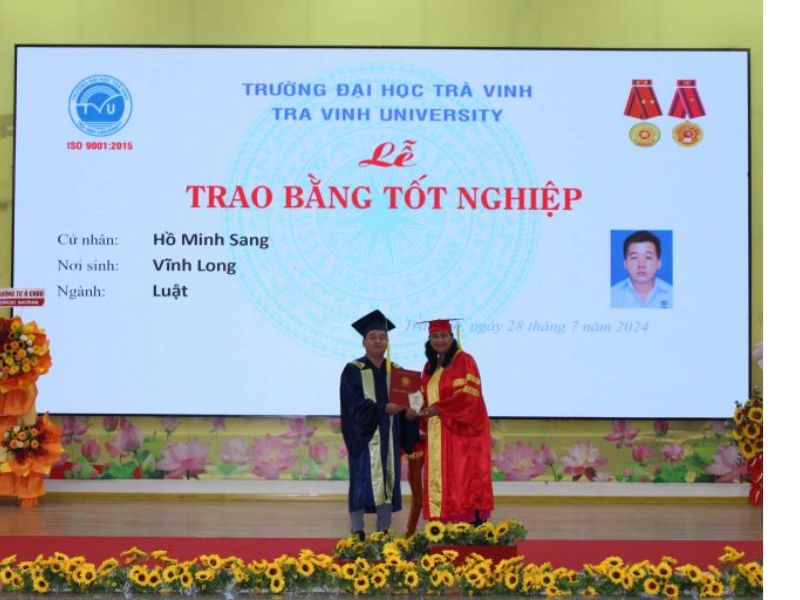 Bằng cử nhân từ xa ngành Luật của ĐH Trà Vinh được công nhận về mặt pháp lý