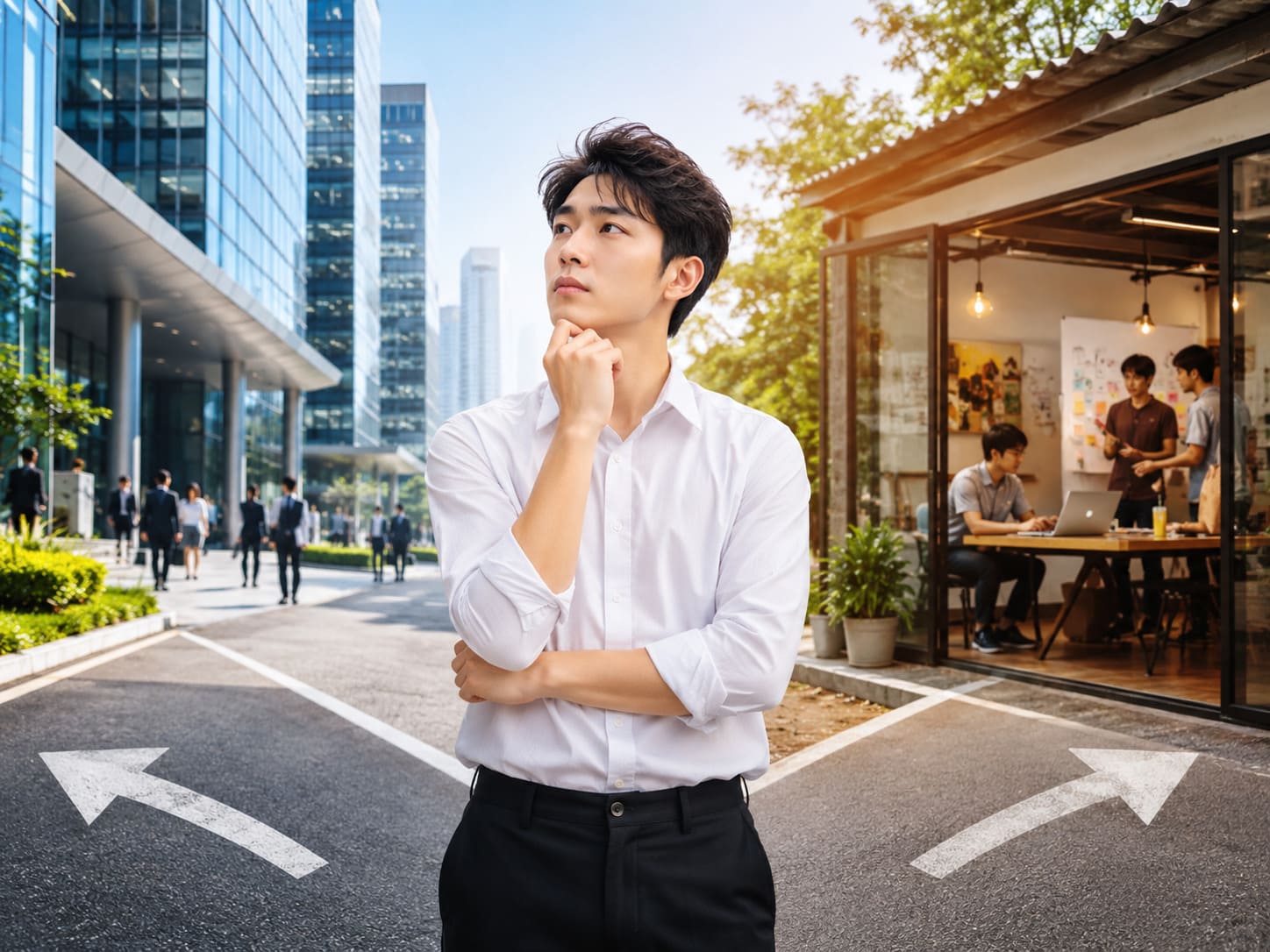 Học ngành Quản trị kinh doanh nên khởi nghiệp hay làm thuê?